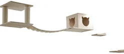 Kerbl - Espace de jeu pour chat Top nature/blanc max. 5 kg