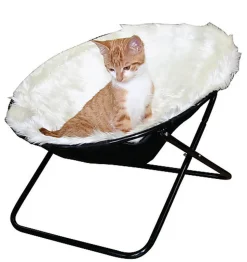 Kerbl - Fauteuil Pliant Sharon Blanc pour Chats - 50cm