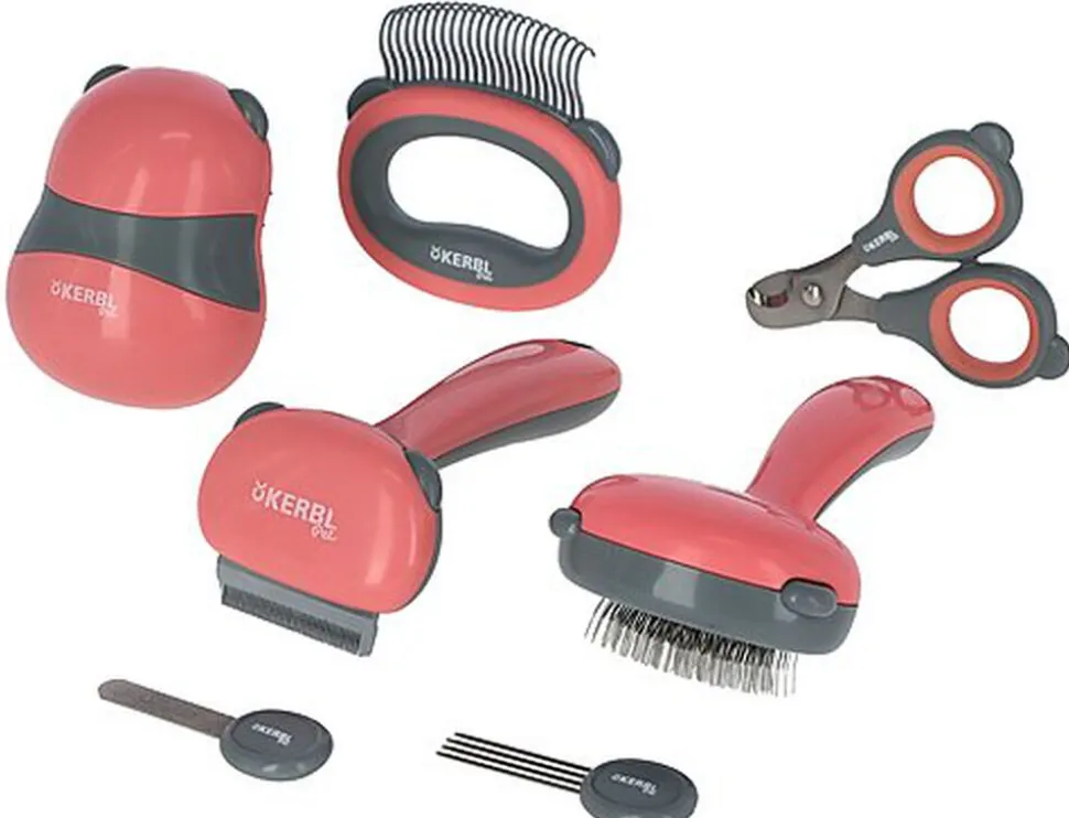 Kerbl - Kit de toilettage pour chats - x7