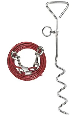 Kerbl - Laisse d'Attache avec Ancrage pour Chien