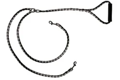 Kerbl - Laisse Double Tressée en Tissu Nylon pour Chien - 140cm