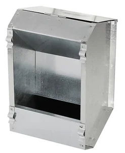 Kerbl - Nourrisseur galva 1 râtelier pour lapins - 2200ml