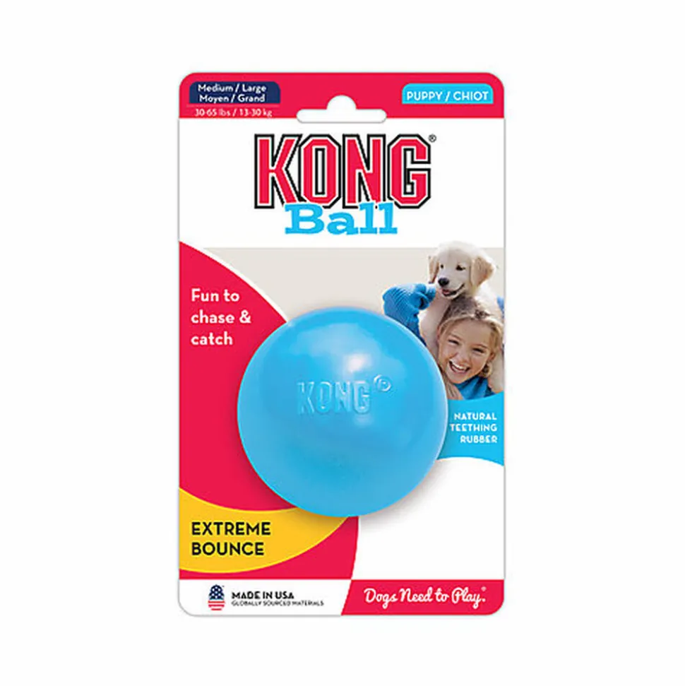KONG - Jouet Balle Puppy Ball pour Chiot