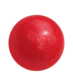 KONG - Jouet Balle Rebondissante Rouge pour Chien