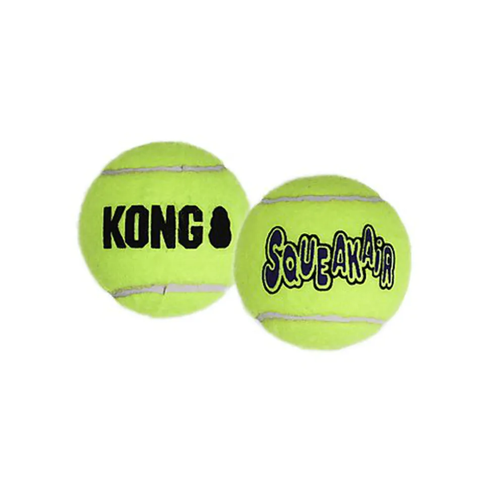 KONG - Jouet Balles SqueakAir Balls Lg - x2