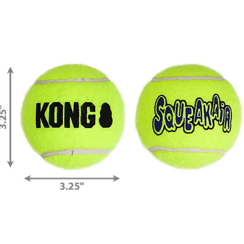 KONG - Jouet Balles SqueakAir Balls Lg - x2