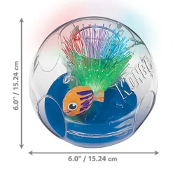 KONG - Jouet Bat-A-Bout Glow Aquarium pour Chats