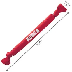KONG - Jouet Boudin Signature pour Chiens - S