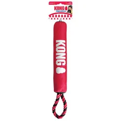 KONG - Jouet Bâton Signature Stick w/Rope pour Chiens