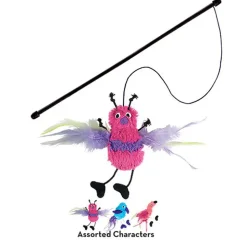 KONG - Jouet Canne à Pêche Teaser Feather pour Chats