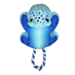 KONG - Jouet Cozie Tuggz Grenouille pour Chiens - S/M
