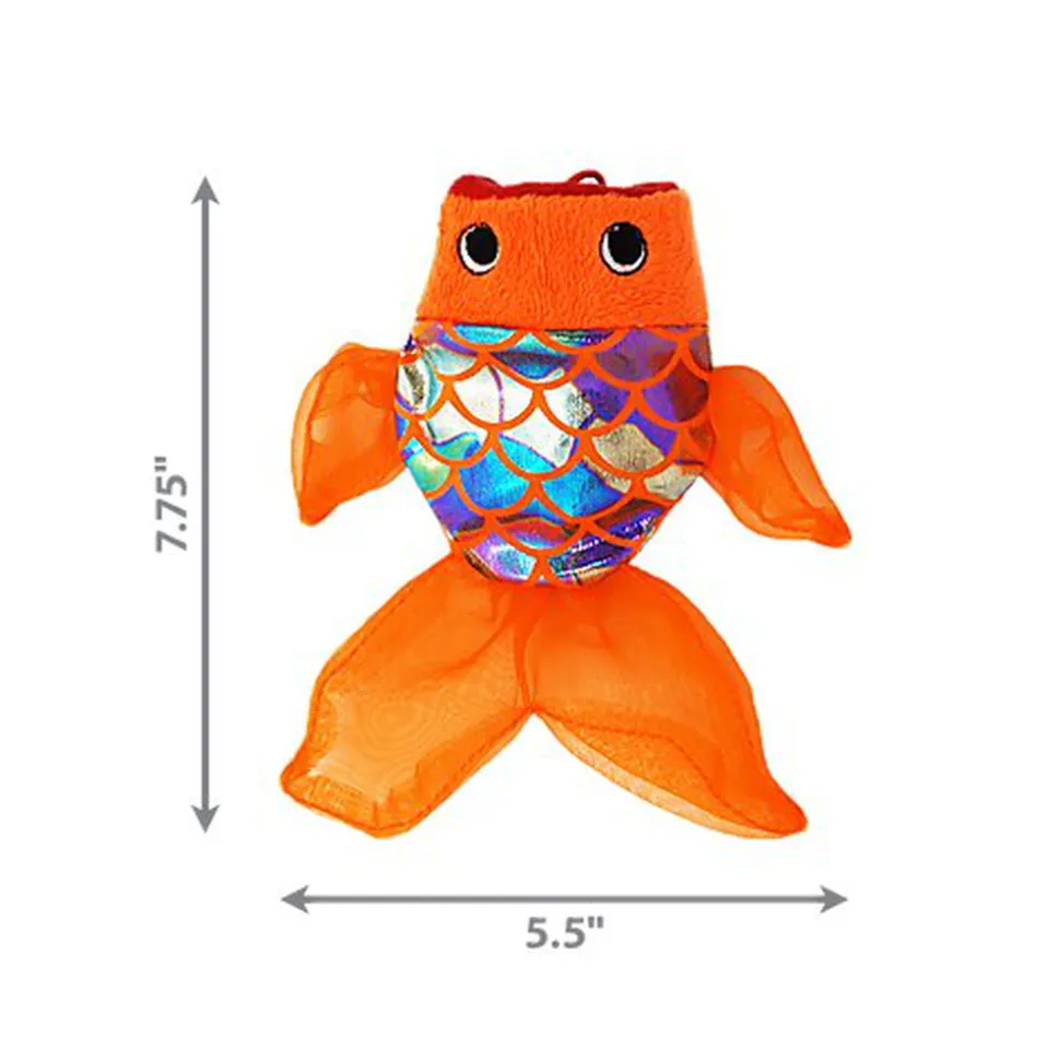 KONG - Jouet Crackles Poisson pour Chats