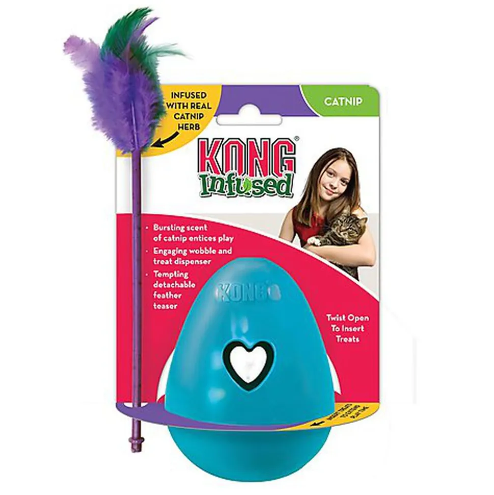 KONG - Jouet Distributeur Tippin pour Chat