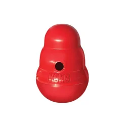 KONG - Jouet Distributeur Friandises Wobbler pour Chiens - S