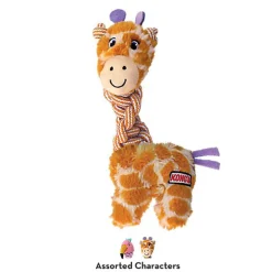 KONG - Jouet Knots Twists Girafe pour Chiens - S/M