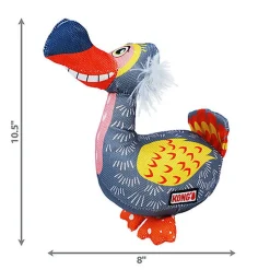 KONG - Jouet Oiseau Ballistic Vibez pour Chiens - M/L