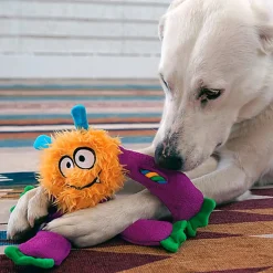 KONG - Jouet Peluche Sneakerz Knots pour Chiens - M