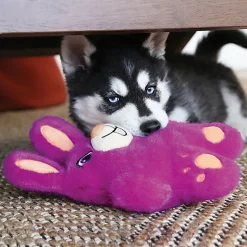 KONG - Jouet Peluche Snuzzles Lapin pour Chiens