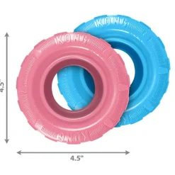 KONG - Jouet Pneu Puppy Tyres pour Chiots