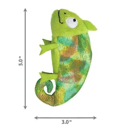 KONG - Jouet Refillables Caméléon pour Chats - 11cm