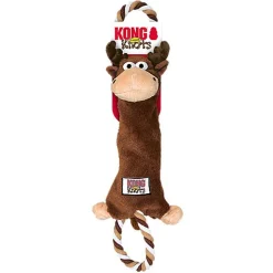 KONG - Jouet Tugger Knots Moose pour Chiens