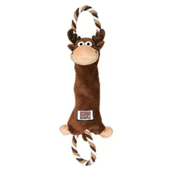 KONG - Jouet Tugger Knots Moose pour Chiens