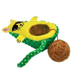 KONG - Jouet Wrangler AvoCATo pour Chats