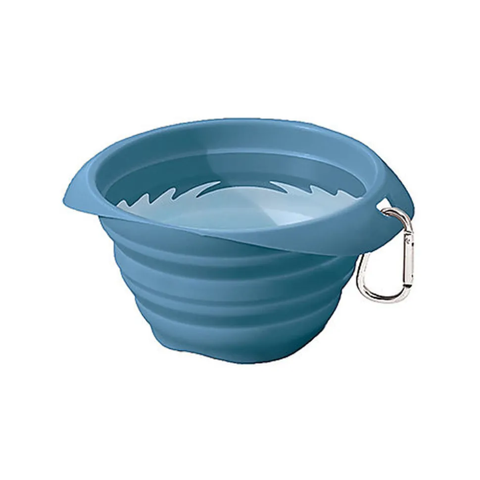 Kurgo - Bol Pliable "Collaps-A- Bowl" pour Chiens - Bleu