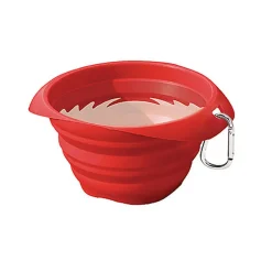 Kurgo - Bol Pliable "Collaps-A- Bowl" pour Chiens - Rouge