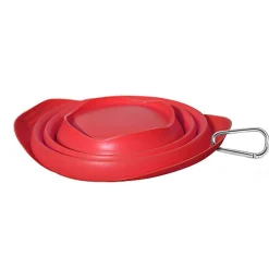 Kurgo - Bol Pliable "Collaps-A- Bowl" pour Chiens - Rouge