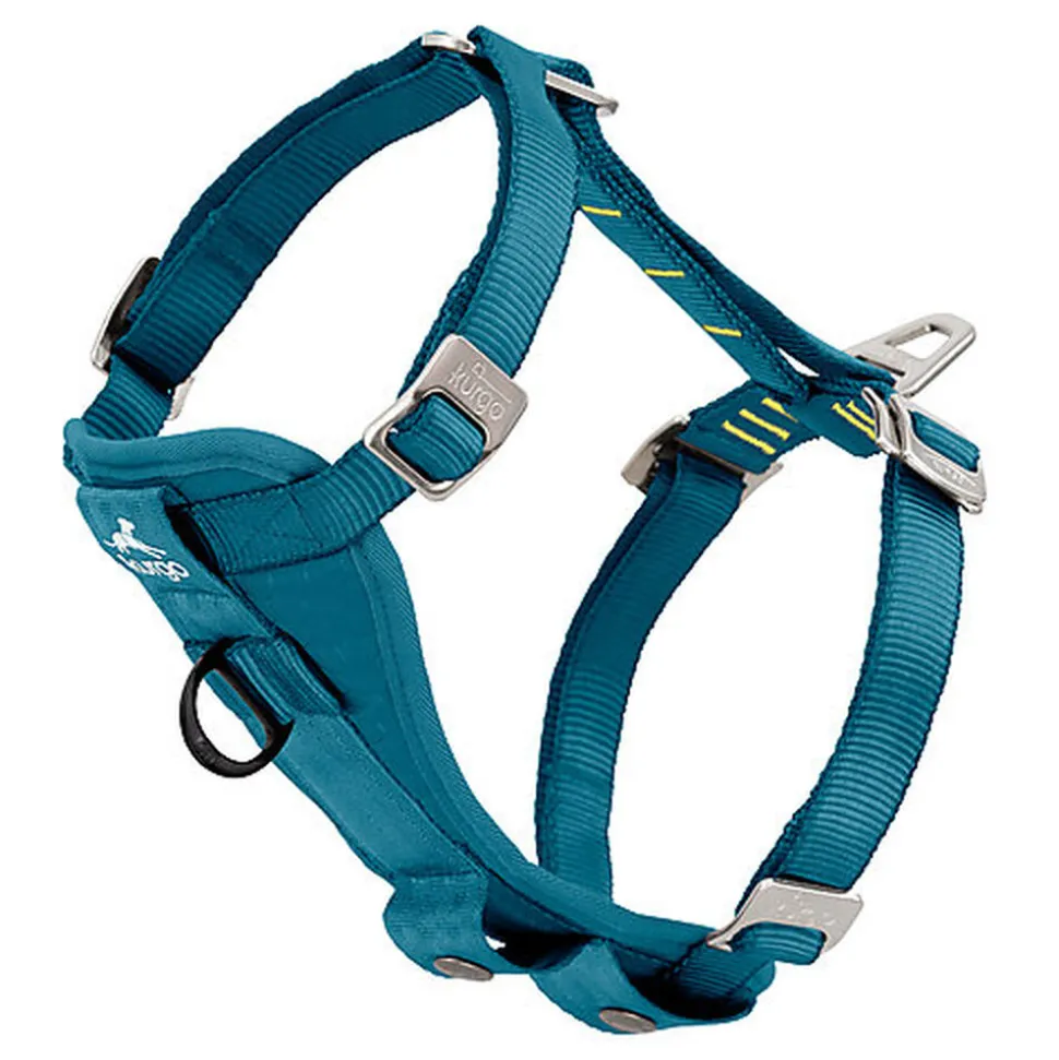 Kurgo - Harnais de Sécurité "Tru-Fit" Bleu Pour Chien