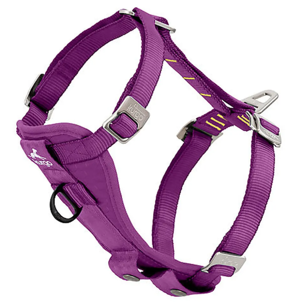Kurgo - Harnais de Sécurité "Tru-Fit" Violet Pour Chien