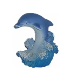 Labeo - Décoration Dauphin pour Aquarium - Bleu