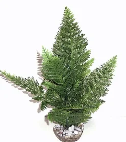 Labeo - Fougère - Plante Artificielle Aquarium et Terrarium