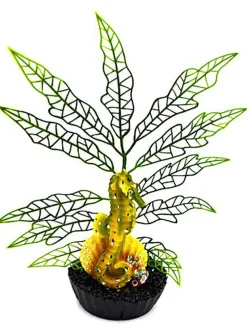 Labeo - Plante de Décoration avec Hippocampe Coloré pour Aquarium