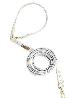 Le Muso - Laisse Multi Position Nougat pour Chiens - 150/300cm