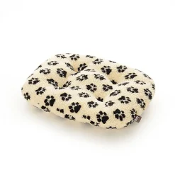 Leeby - Coussin Imprimé Pattes pour Chiens