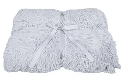 Leeby - Couverture Extra douce Grise pour Chiens - XXL