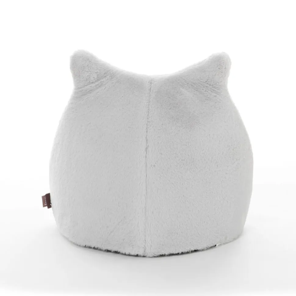 Leeby - Igloo Extra Doux pour Chats - Gris