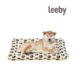 Leeby - Tapis Imprimé Pattes pour Chiens
