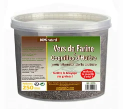 Lifland - Vers et Coquilles d'Huitres pour Basse Cour - 250g