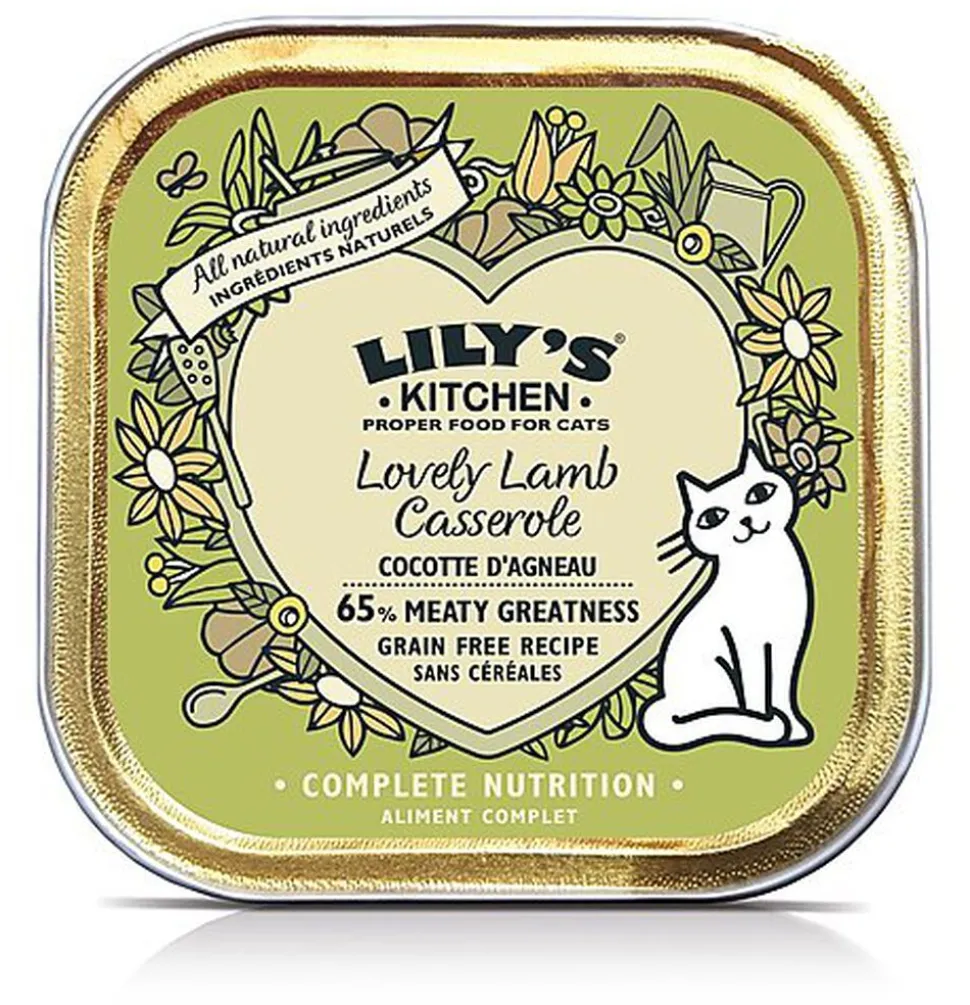 Lily's Kitchen - Barquette Cocotte d'Agneau pour Chats - 85g