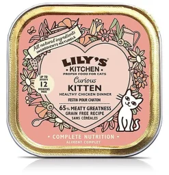 Lily's Kitchen - Barquette Festin au Poulet pour Chatons - 85g