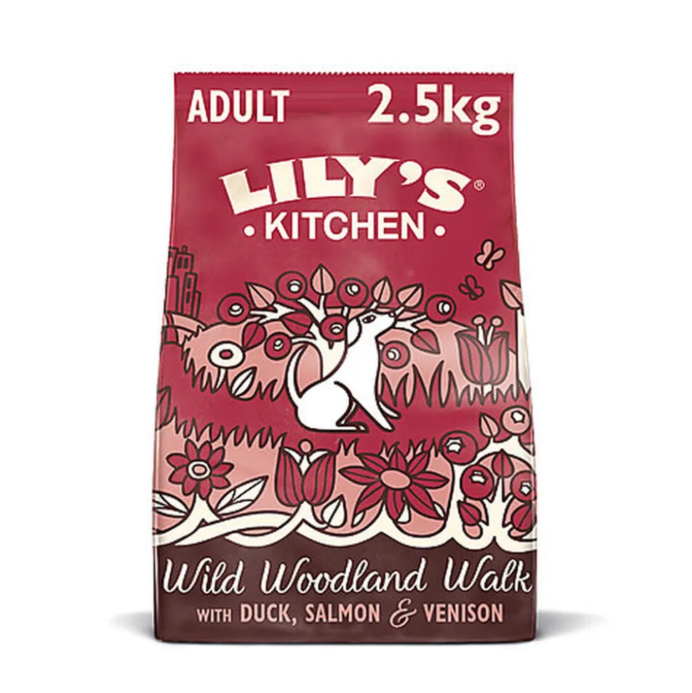 Lily's Kitchen - Croquettes Canard Saumon et Chevreuil Sans Céréales pour Chien