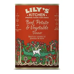 Lily's Kitchen - Recette Bœuf aux Carottes et aux Pommes de Terre pour Chiens - 400g