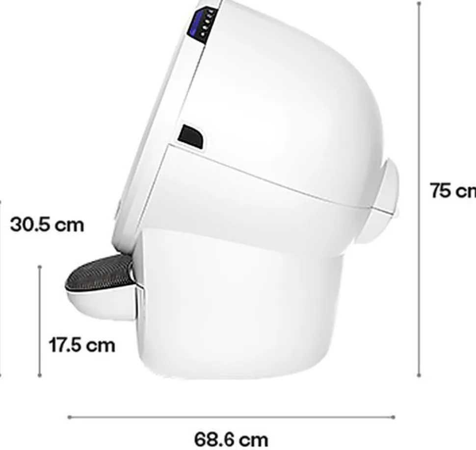 Litter-Robot 4 Litière Automatique pour Chats Blanc