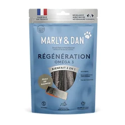 Marly & Dan - Friandises Rouleaux Peau de Saumon - 60g