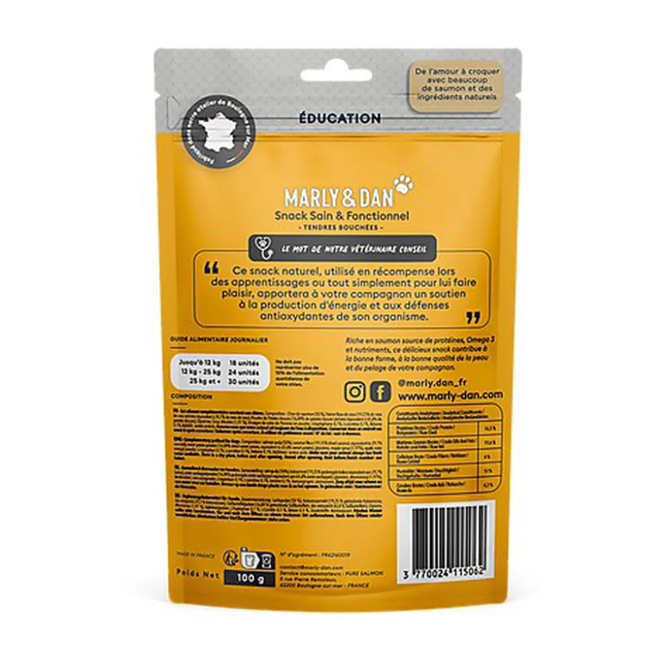 Marly & Dan - Tendres Bouchées Training - 100g