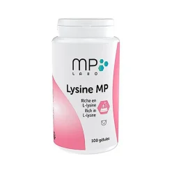MP Labo - Gélules Lysine MP Complément Alimentaire pour Herpesvirose pour Chats - x100