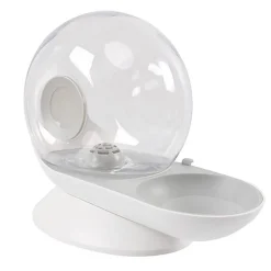 M-Pets - Distributeur d'Eau Snail avec Filtre Blanc pour Chien et Chat - 2,8L